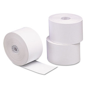 PM Company, LLC 18998 Single Ply Thermal Cash Register/POS Rolls, 1 3/4" x 230 ft., White, 10/Pk by PM COMPANY