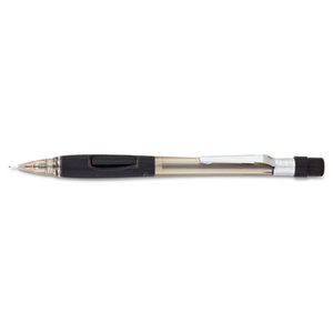 PENTEL OF AMERICA PD345TA Quicker Clicker Mechanical Pencil, 0.5 mm, Transparent Smoke Barrel by PENTEL OF AMERICA