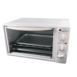 Original Gourmet Food Company, Inc OG20 Multi-Function Toaster Oven with Multi-Use Pan, 15 x 10 x 8, White by ORIGINAL GOURMET FOOD COMPANY