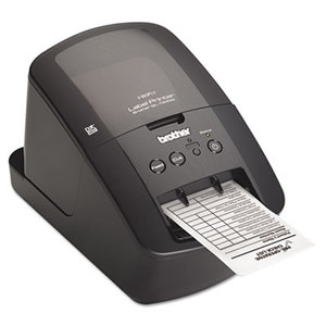 QL-720NW Label Printer, 93 Labels/Minute, 5w x 9-3/8d x 6h by BROTHER INTL. CORP.