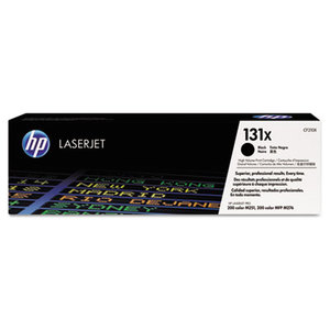 Hewlett-Packard CF210X HP 131X, (CF210X) High Yield Black Original LaserJet Toner Cartridge by HEWLETT PACKARD