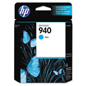 Hewlett-Packard C4903AN#140 HP 940, (C4903AN) Cyan Original Ink Cartridge by HEWLETT PACKARD COMPANY