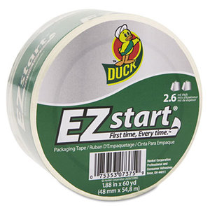 Shurtech Brands, LLC CS-60C EZ Start Premium Packaging Tape, 1.88 x 60yds,  3 Core, Clear by SHURTECH