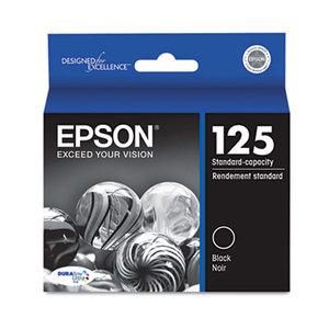 Epson Corporation T125120 T125120 (125) Ink, Black by EPSON AMERICA, INC.