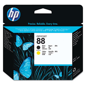 C9381A (HP 88) Printhead Cartridge, Black/Yellow by HEWLETT PACKARD COMPANY