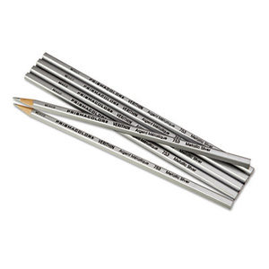 Verithin Colored Pencils, Metallic Silver, Dozen by SANFORD