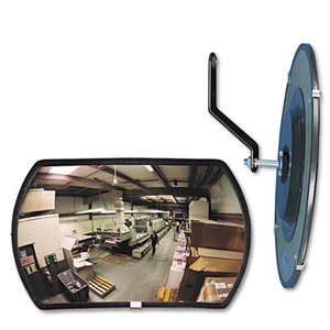 See All Industries, Inc RR1218 160 degree Convex Security Mirror, 18w x 12" h by SEE ALL INDUSTRIES, INC.