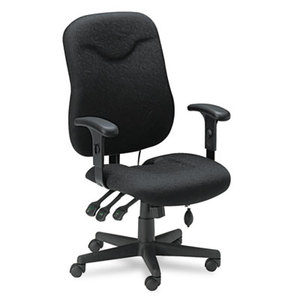 Mayline Group 9414AG2113 Comfort Series Executive Posture Chair, Black Fabric by MAYLINE COMPANY