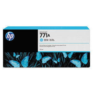 Hewlett-Packard B6Y20A B6Y20A (HP 771) Ink Cartridge, 775 mL, Light Cyan by HEWLETT PACKARD