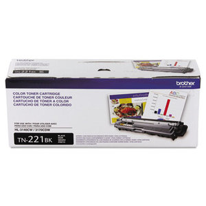 Brother Industries, Ltd BRT-TN221BK TN221BK Toner, Black by BROTHER INTL. CORP.