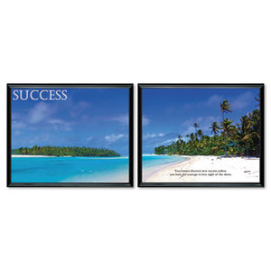 "Success" Framed Motivational Print, 30 x 24, 2/Pack by ADVANTUS CORPORATION