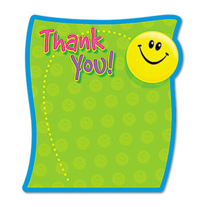 TREND ENTERPRISES, INC. T72030 Thank You Note Pad, 5 x 5, 50 Sheets by TREND ENTERPRISES, INC.