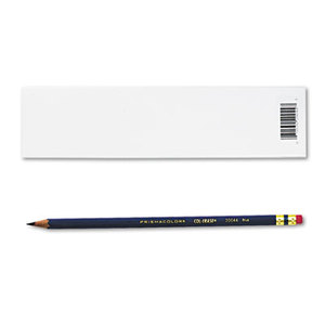 Sanford, L.P. 20044 Col-Erase Pencil w/Eraser, Blue Lead, Blue Barrel, Dozen by SANFORD