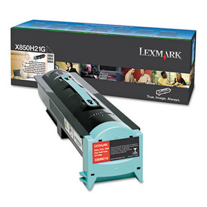 Lexmark International, Inc X850H21G X850H21G Toner, 30000 Page-Yield, Black by LEXMARK INT'L, INC.
