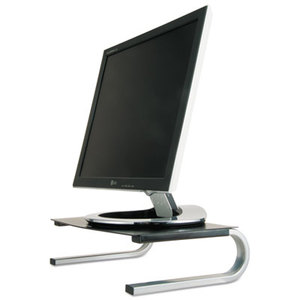 Allsop, Inc 29248 Redmond Monitor Stand, 14 5/8 x 11 x 4 1/4, Black/Gray/Silver by ALLSOP, INC.