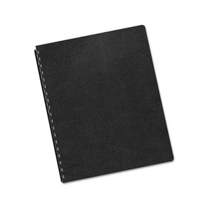 Fellowes, Inc 52146 Executive Presentation Binding System Covers, 11-1/4 x 8-3/4, Black, 50/Pack by FELLOWES MFG. CO.