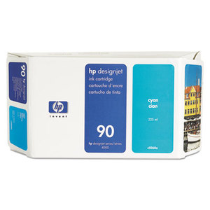 Hewlett-Packard C5060A C5060A (HP 90) Ink Cartridge, Cyan by HEWLETT PACKARD COMPANY