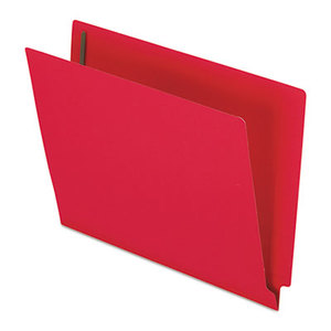 Cardinal Brands, Inc H10U13R Reinforced End Tab Expansion Folder, Two Fasteners, Letter, Red, 50/Box by ESSELTE PENDAFLEX CORP.