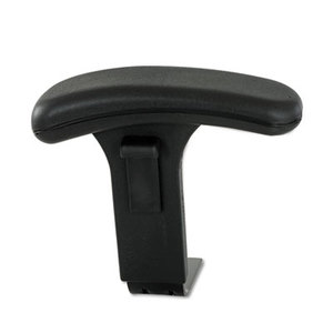 Height Adjustable T-Pad Arms for Safco Uber Big & Tall Chairs, Black by SAFCO PRODUCTS