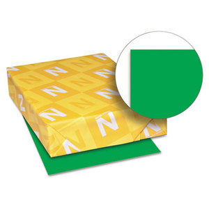 Astrobrights Colored Card Stock, 65 lb., 8-1/2 x 11, Gamma Green, 250 Sheets by NEENAH PAPER