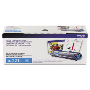 Brother Industries, Ltd BRT-TN221C TN221C Toner, Cyan by BROTHER INTL. CORP.