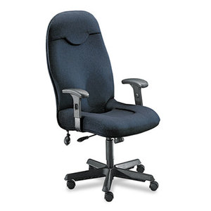 Mayline Group 9413AG2110 Comfort Series Executive High-Back Chair, Gray Fabric by MAYLINE COMPANY