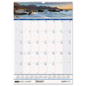 Coastlines Monthly Wall Calendar, 12 x 16-1/2, 2016 by HOUSE OF DOOLITTLE