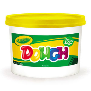 Modeling Dough Bucket, 3 lbs., Yellow by BINNEY & SMITH / CRAYOLA