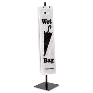 Tatco Products, Inc TCO57019 Wet Umbrella Bag Stand, Powder Coated Steel, 10w x 10d x 40h, Black by TATCO