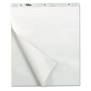 Notes Plus Self-Stick Easel Pad, Unruled, 25 x 30, White, 30 Sheets, 2 Pads/Pack by TOPS BUSINESS FORMS