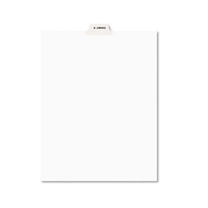 Avery 12391 Avery-Style Preprinted Legal Bottom Tab Dividers, Exhibit R, Letter, 25/Pack by AVERY-DENNISON