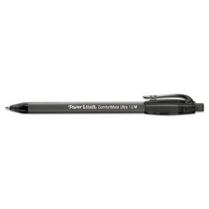 ComfortMate Ultra RT Ballpoint Retractable Pen, Black Ink, Medium, Dozen by SANFORD