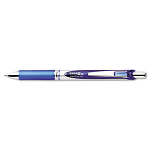 PENTEL OF AMERICA BL77-C EnerGel RTX Retractable Liquid Gel Pen, .7mm, Black/Gray Barrel, Blue Ink by PENTEL OF AMERICA