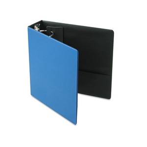 Cardinal Brands, Inc 18847 Premier Easy Open Locking Round Ring Binder, 3" Cap, 11 x 8 1/2, Medium Blue by CARDINAL BRANDS INC.