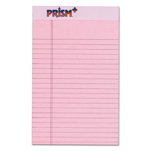 Prism Plus Colored Legal Pads, 5 x 8, Pink, 50 Sheets, Dozen by TOPS BUSINESS FORMS