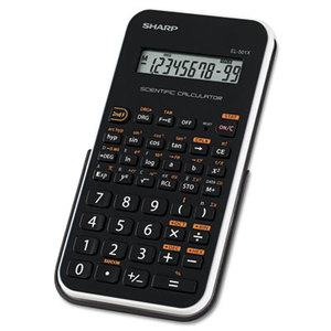 EL-501XBWH Scientific Calculator, 10-Digit LCD by SHARP ELECTRONICS