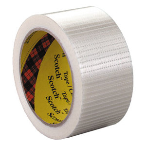 3M 8959 Bi-Directional Filament Tape, 50mm x 50m, 3" Core by 3M/COMMERCIAL TAPE DIV.