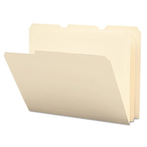 SMEAD MANUFACTURING COMPANY 10510 Tear/Moisture-Resist Poly File Folders, 1/3 Cut Top Tab, Letter, Manila, 12/Pack by SMEAD MANUFACTURING CO.