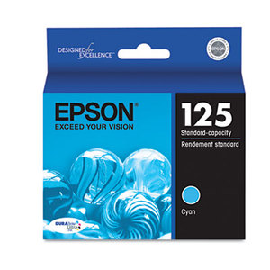 Epson Corporation T125220 T125220 (125) Ink, Cyan by EPSON AMERICA, INC.