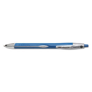 BIC VCGC11-BE Atlantis Comfort Retractable Ballpoint Pen, Blue Ink, 1.2mm, Medium by BIC CORP.