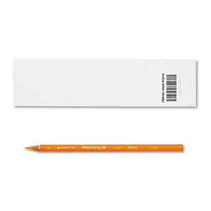 Sanford, L.P. 3348 Premier Colored Pencil, Orange Lead/Barrel, Dozen by SANFORD