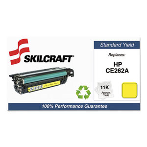 NIB - NISH SKL-CE262A CE262A (CE262A) Compatible Reman Toner, 11000 Page-Yield, Yellow by NIB - NISH