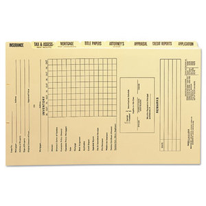 SMEAD MANUFACTURING COMPANY 78278 Pressboard Mortgage File Folder with Dividers & Metal Tab, Legal, 8/Set by SMEAD MANUFACTURING CO.