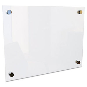 BALT INC. 83949 Enlighten Glass Board, Frameless, Frosted Pearl, 24" x 18" x 1/8" by BALT INC.