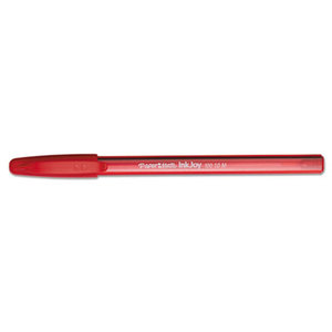 Sanford, L.P. 1783153 InkJoy 100 Stick Pen, 1.0 mm, Red Ink, Dozen by SANFORD