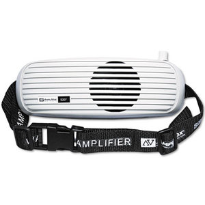 AmpliVox Sound Systems S207 BeltBlaster PRO Personal Waistband Amplifier, 5 Watts, 1 1/2 lbs by AMPLIVOX PORTABLE SOUND SYS.
