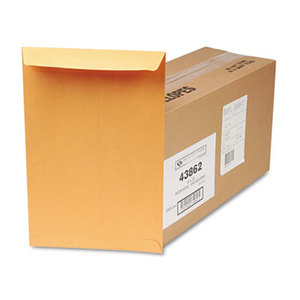 Redi-Seal Catalog Envelope, 10 x 15, Brown Kraft, 250/Box by QUALITY PARK PRODUCTS