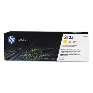 Hewlett-Packard CF382A CF382A (HP 312A) Toner, 2700 Page-Yield, Yellow by HEWLETT PACKARD