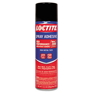 Spray Adhesive, Clear, 13.5 oz by LOCTITE CORP. ACG