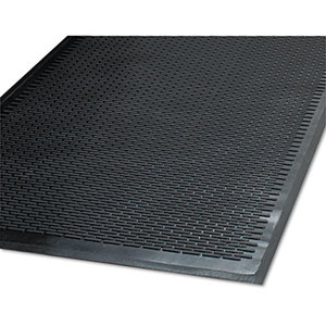 Millennium Mat Company, LLC 14040600 Clean Step Outdoor Rubber Scraper Mat, Polypropylene, 48 x 72, Black by MILLENNIUM MAT COMPANY